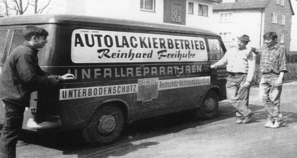 Freihube Marburg in den Anfangsjahren